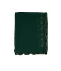 Lakar Sulam in Dark Green
