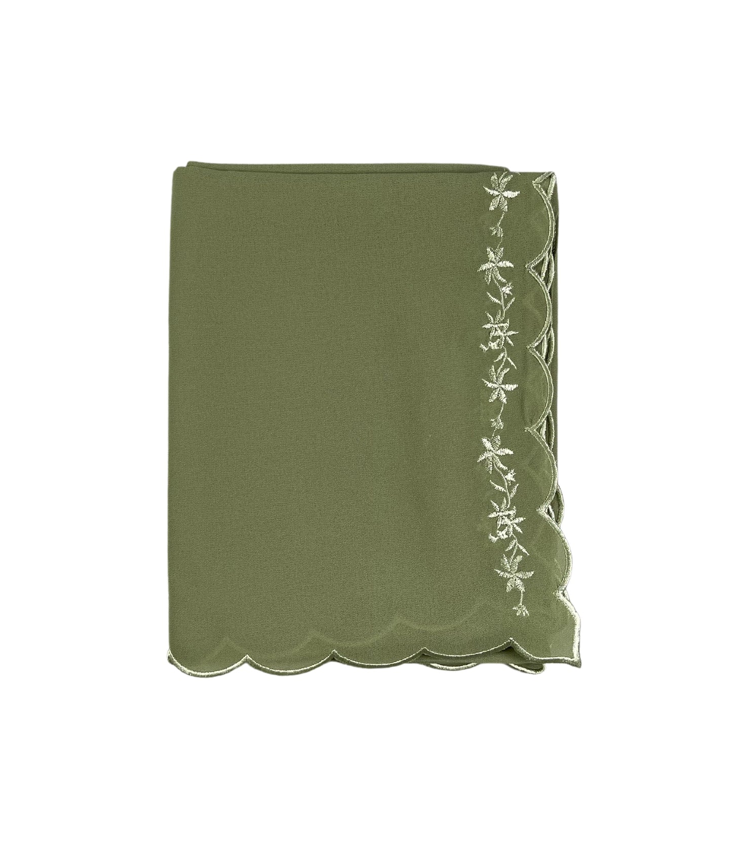 Lakar Sulam in Light Green