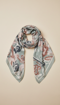Rectangular Hijab in Misty Sage