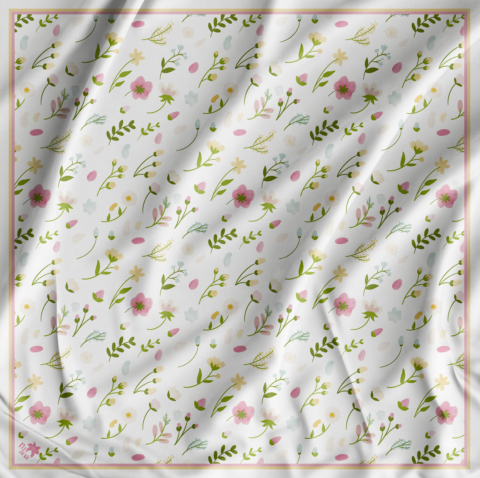 Pressed Petal (Square)
